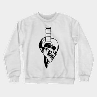 Skull Tattoo Crewneck Sweatshirt